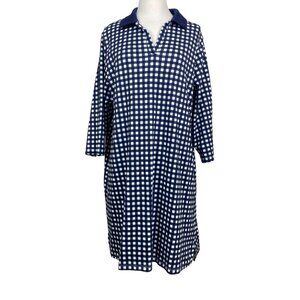 Draper James Lands' End Supima Cotton Polo Dress Size 1X